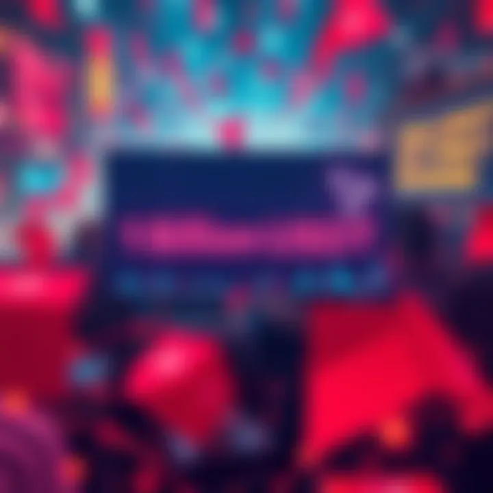 A screenshot of TRON network transaction showing 1 billion USDT minted. In the background, a graphic representation of cryptocurrency trading chaos.