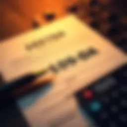 A close-up of a 1099-DA tax form with a pen and calculator, highlighting the importance of accurate tax reporting.