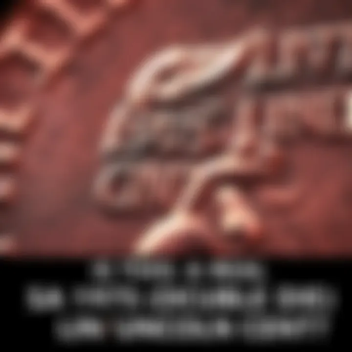 Close-up of a 1955 Lincoln cent showing potential double die features and dark toning