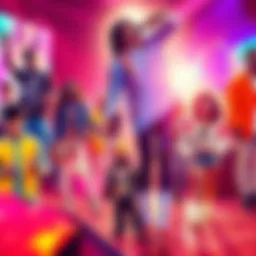 A vibrant collage showcasing 2026's hottest trends in music and fashion with bright colors and dynamic styles.