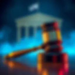 9th Circuit Court ruling A gavel symbolizes the 9th Circuit Court's decision on gambling regulations affecting prediction markets
