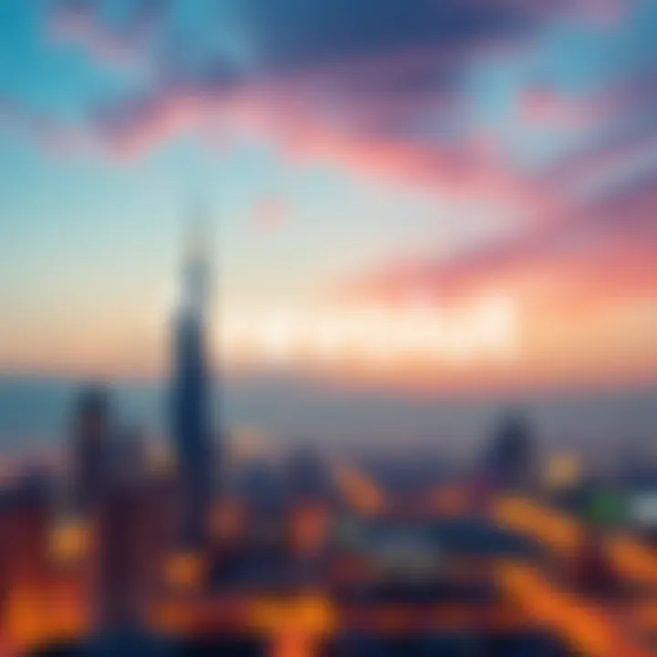 A promotional graphic showing the Revolut logo with a skyline of UAE in the background, hinting at its upcoming launch.