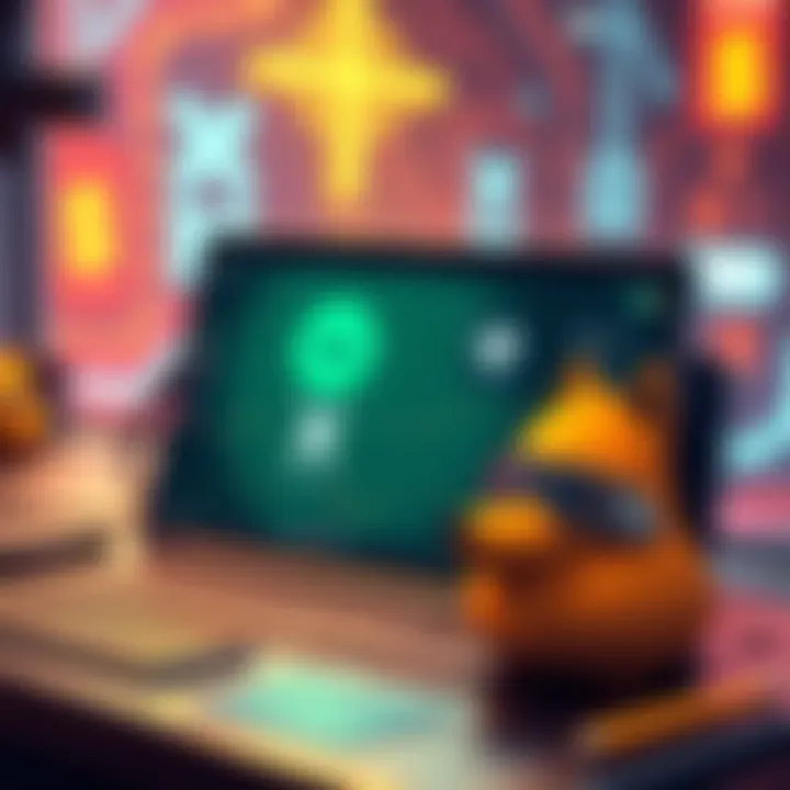 Graphic showing $X token on AnoncoinIT's platform with Doge mascot and AI tools symbol