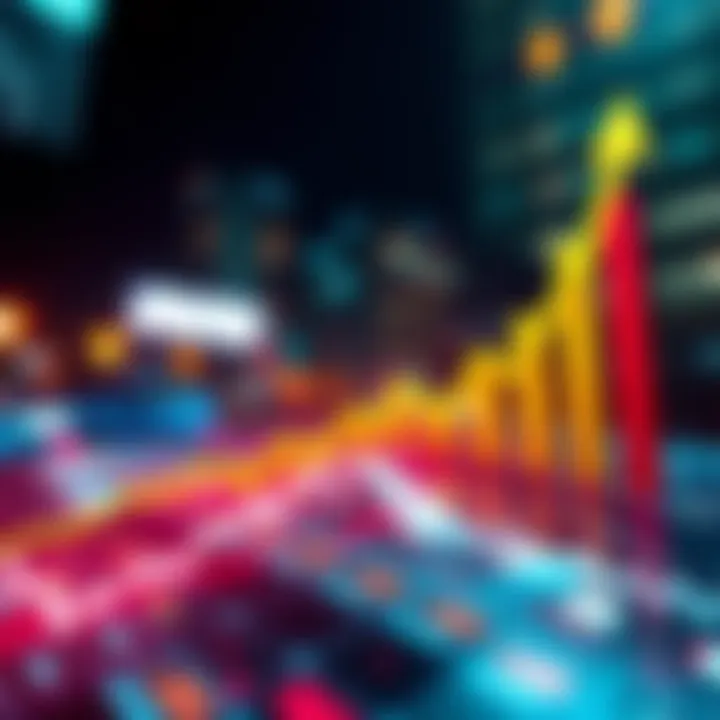 Visual representation of investment growth through rebalancing strategies in AAVE USDC