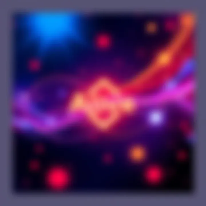 Aave V4 logo with Chainlink integration graphics, symbolizing institutional lending and secure asset transactions.