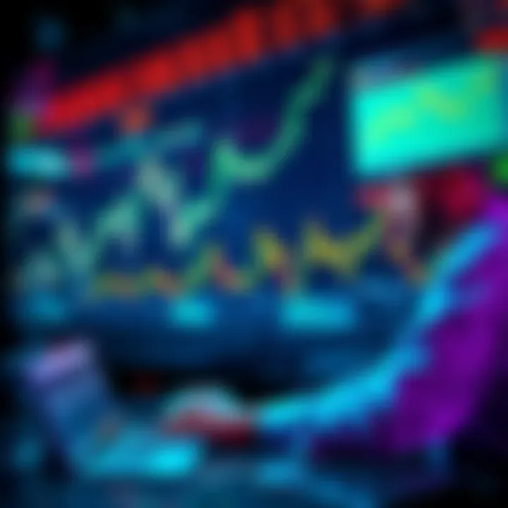 Abu Dhabi investors reviewing Bitcoin charts and making purchases during a market dip