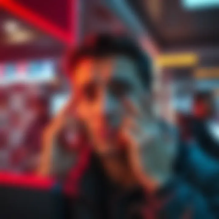 Individual looking frustrated while trying to verify their account with ID and face recognition