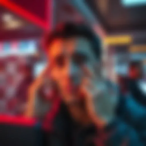 Person having trouble with account verification Individual looking frustrated while trying to verify their account with ID and face recognition