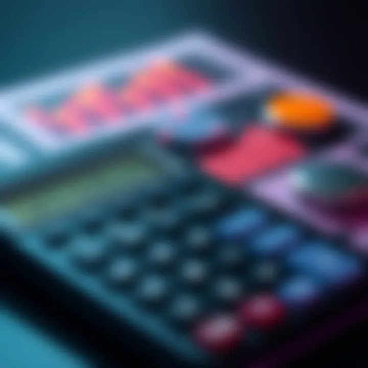 Accurate Calculations for PI Rewards A calculator displaying accurate calculations and charts representing success in PI Rewards assessments.