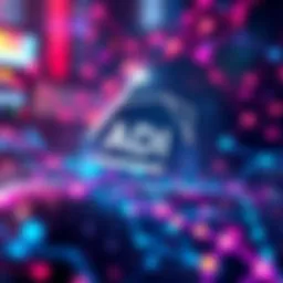 A visual representation of ADI Chain technology supporting Predictstreet's platform, showcasing blockchain features and innovation.