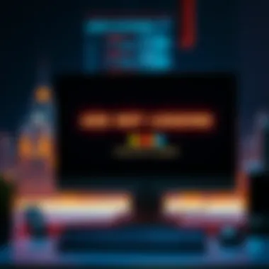 Graphic showing a computer screen with an error message indicating ads are not loading, symbolizing the Boost and 2ABs advertising problem.