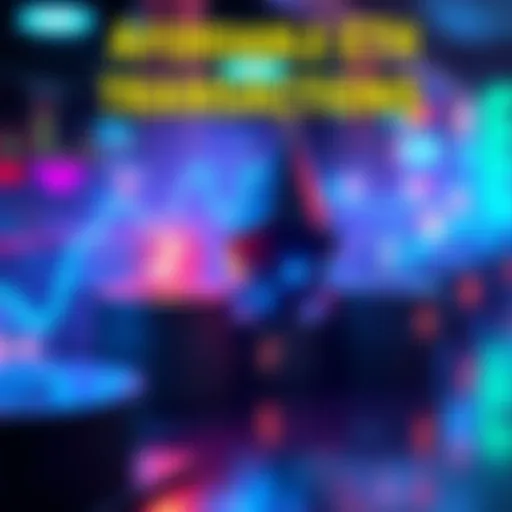 Affordable ETH Transactions A graphic showing low prices for ETH transactions like swaps and bridging, emphasizing the low costs of 2 cents and 1 cent for various operations.