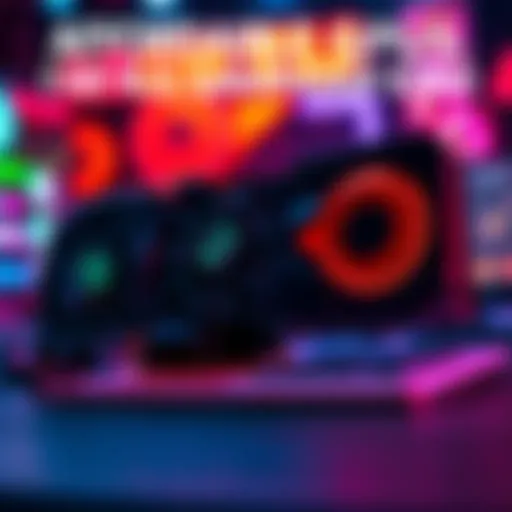 A budget GPU showcasing its design and features, suitable for 4K gaming under $300.