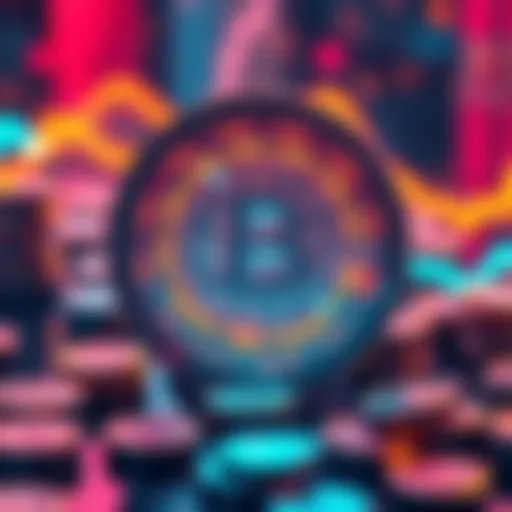 Visual representation of AI coins and cryptocurrency market trends