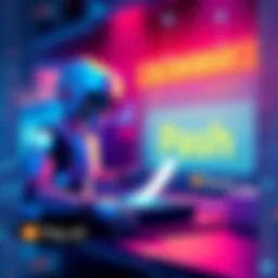 AI Agents Making Payments Illustration of AI agents interacting with a payment gateway, showcasing stablecoin transactions with a modern digital interface