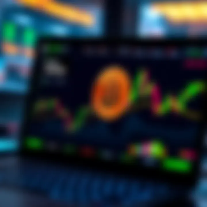 Cryptocurrency trading interface showcasing AI analytics