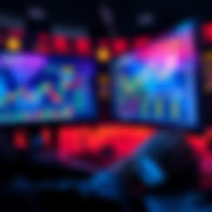 AI Crypto Agents Overview A person looking at a computer screen displaying cryptocurrency charts and AI bots, showing concern about scams
