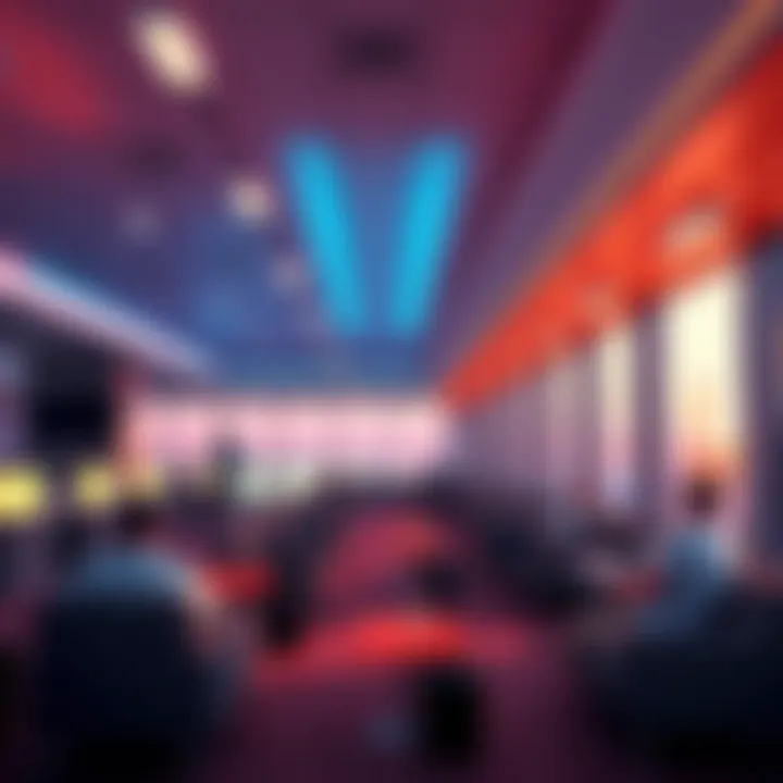 Airport Lounge Access A view of an airport lounge with comfortable seating and travelers relaxing, showcasing lounge amenities, suitable for Ultra plan users.