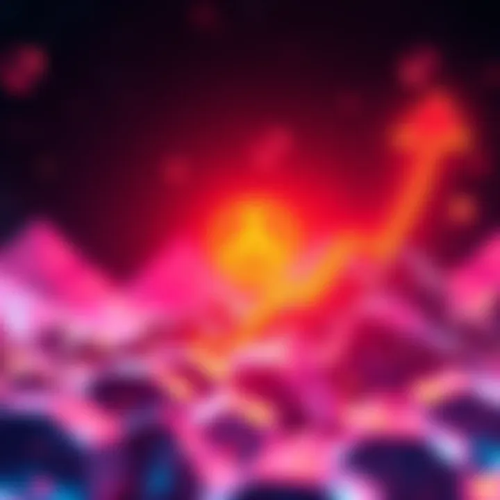 Alchemy Pay Insights A futuristic representation of cryptocurrency growth showing Alchemy Pay's logo with a rising arrow to symbolize price predictions.