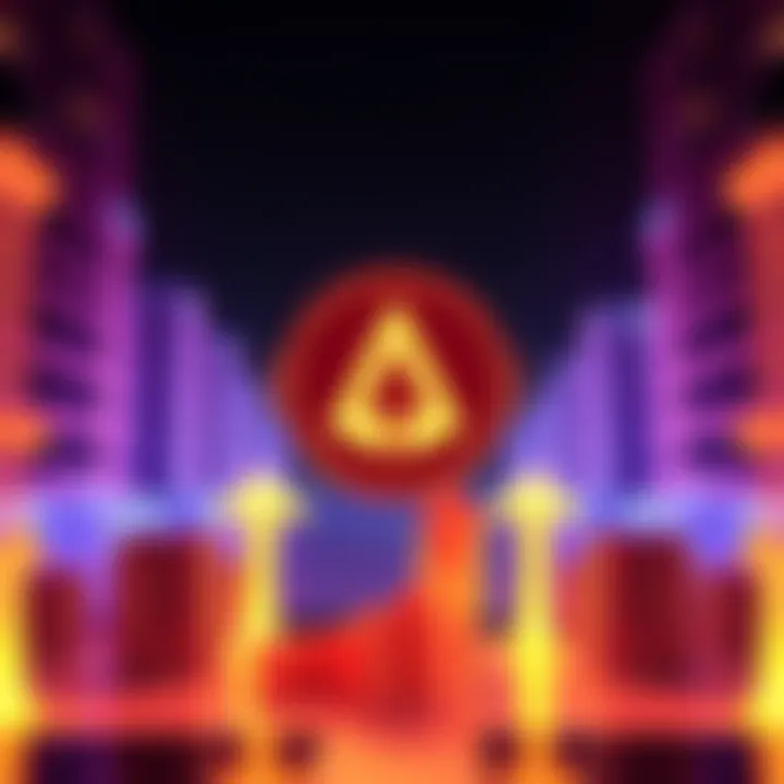 Algorand Foundation Buying Back Algo A graphic showing the Algorand logo with arrows indicating buybacks and reserves, reflecting financial strategies.