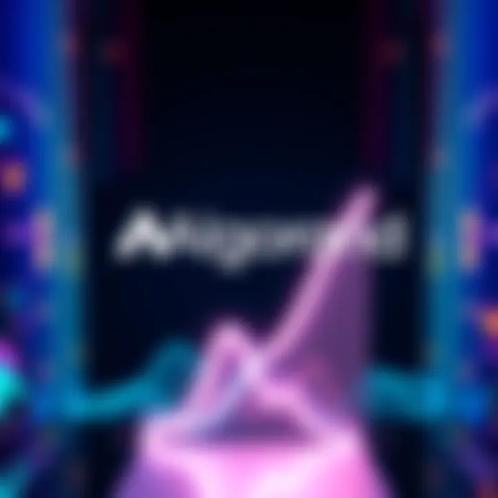 Graphic showing Algorand logo with an upward trend and Revolut logo, symbolizing partnership growth