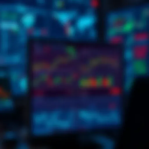 A computer screen displaying multiple trading bots with graphs and charts, showing options for copy trading from one wallet to several others.