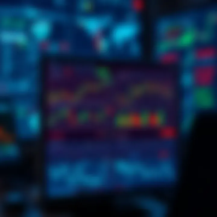 A computer screen displaying multiple trading bots with graphs and charts, showing options for copy trading from one wallet to several others.