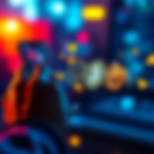 A person using a smartphone to manage different cryptocurrencies like Ethereum and Bitcoin Cash for daily transactions.