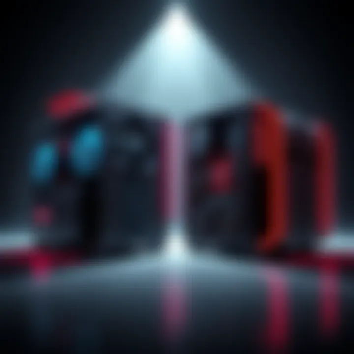 Side-by-side view of Antminer S19 90TH and higher hash rate mining rigs, showcasing their design and features.