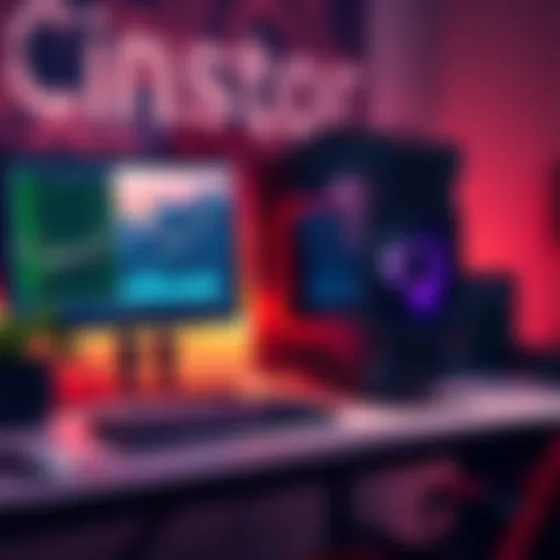 The Antminer Z15 Pro mining machine running smoothly on a work desk, with a computer monitor displaying hash rate data.