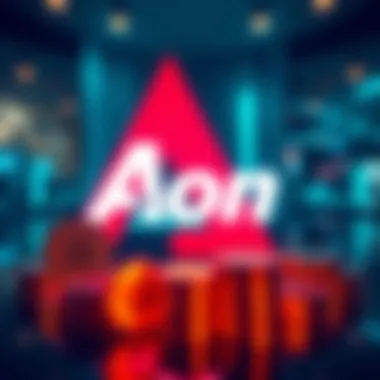 Aon logo with Paxos and Coinbase logos, representing acceptance of stablecoins for insurance payments