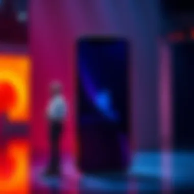 Apple's new CEO stands next to the $2,400 iPhone during its launch event