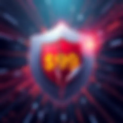 A representation of a $99 Apple security fee with a broken shield symbolizing a fake ledger app stealing money