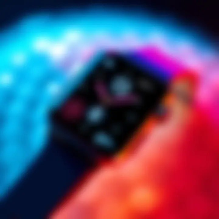 Close-up of Apple Watch Ultra 4 displaying new features from watchOS 27 update.
