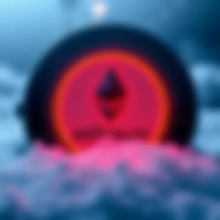 Arbitrum Security Council Action A visual representation of the Arbitrum Security Council's decision to freeze Ethereum assets, showing the Ethereum logo and a frozen symbol.