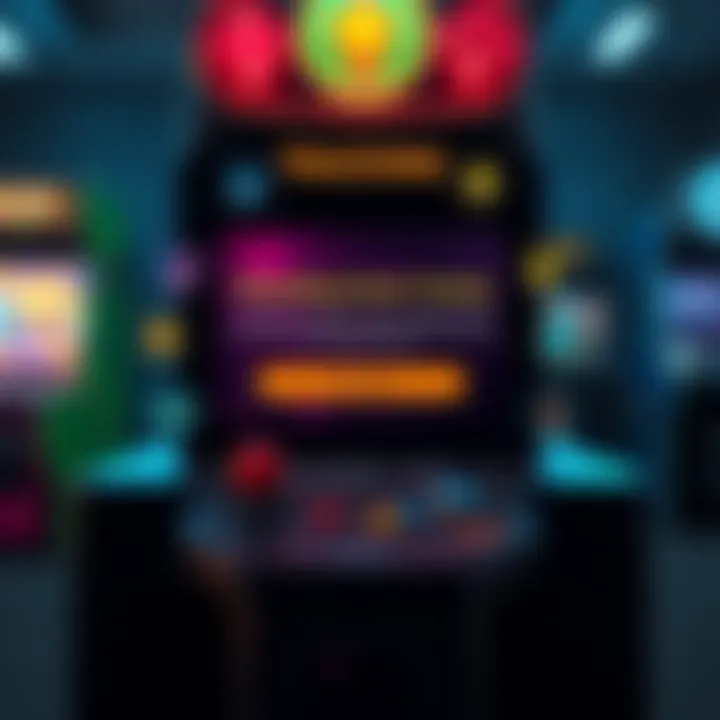 A graphic showing a gaming device with an advertising ID reset notification and rewards icons around it.