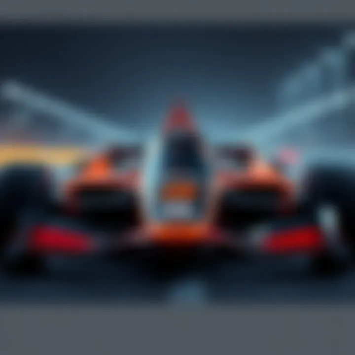The Arrow McLaren IndyCar featuring a bold new livery for the 2026 racing season