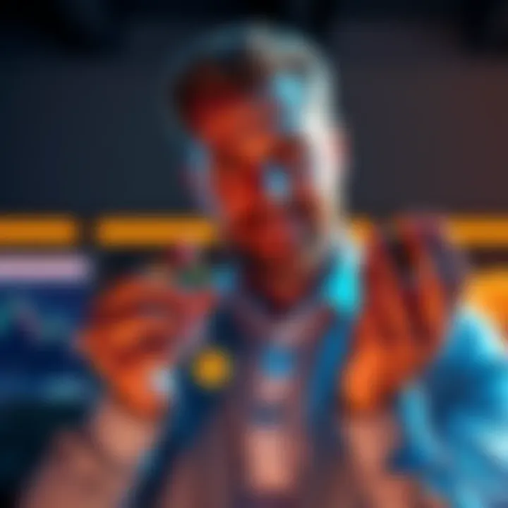 Arthur Hayes holding Ethereum tokens with a confident expression, symbolizing his commitment to hold for the long term.