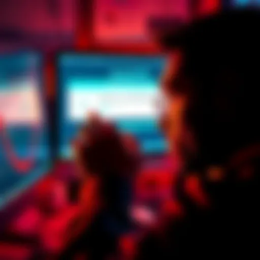 A person staring at a computer screen showing a stuck withdrawal status on AscendEX, with no TXID visible.