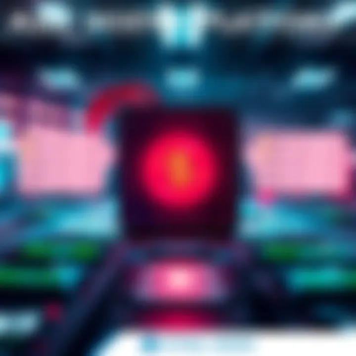 A visual representation of different ASIC miner hosting platforms, showing reliability ratings and payout options based on user experiences.