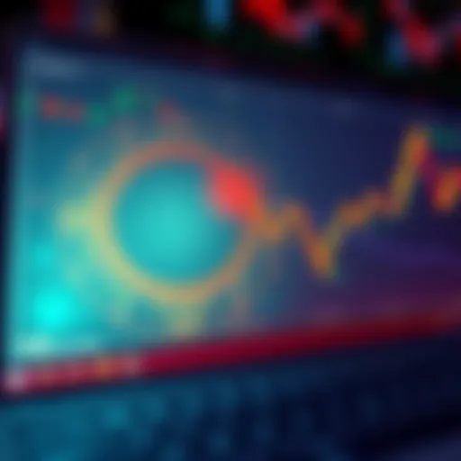 Astrology Chart and Stock Market Graph A humorous illustration showing an astrology chart alongside a stock market graph, suggesting a connection between star signs and trading decisions.