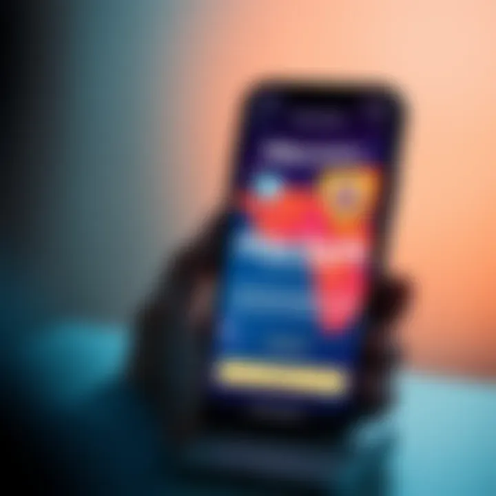 A phone displaying the Atlas Earth app showing a reset screen after watching an ad