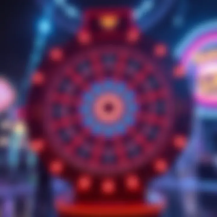 A graphic showing statistics from the Atlas Earth Diamond Wheel, highlighting spins, jackpots, and earnings