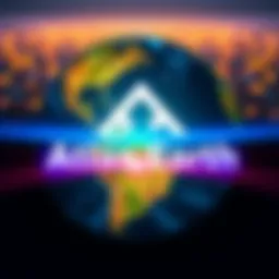 Atlas Earth logo displayed alongside a vibrant globe symbolizing growth and stability in the market