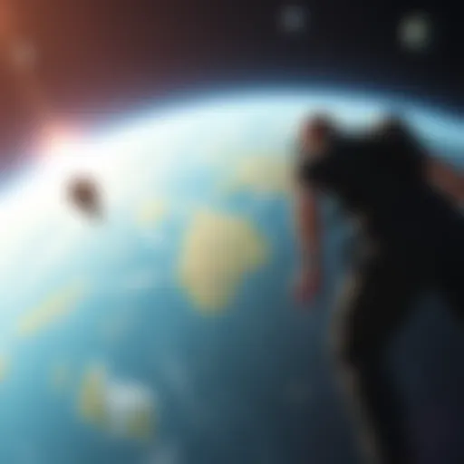 A screenshot from the special video message for Atlas Earth players, showing key updates and gameplay tips.