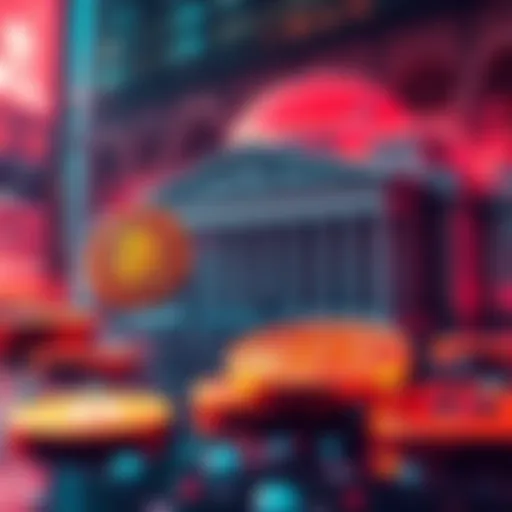 Visual representation of Australia's Central Bank integrating CBDCs with XRP and Hedera, featuring digital currency symbols and blockchain elements.