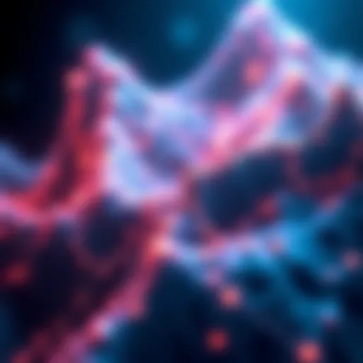 A digital representation of the Avalanche network showing nodes and connections, symbolizing community engagement and growth.