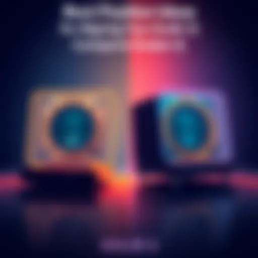 Avalon Q in different positions Illustration showing an Avalon Q device positioned both horizontally and vertically to compare alignment options