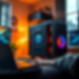 Avalon Q Bitcoin miner with large heatsinks and quiet design shown in a home setting.