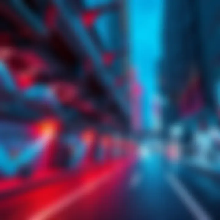 A modern infrastructure scene showcasing Avalon Q Duct technology being implemented in an urban area, highlighting its efficiency and impact.